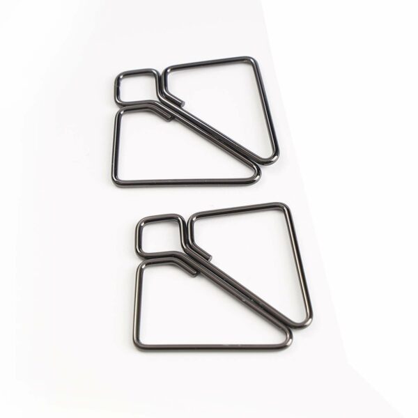 Затискачі для сосків з важкою підвіскою LOCKINK Nipple Clamps with Heavy Pendant - Grey - Зображення 2