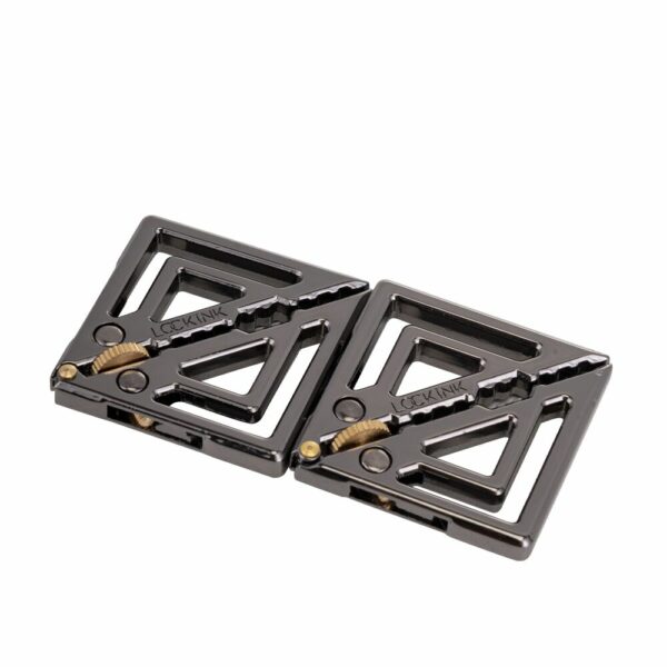 Затискачі для сосків з важкою підвіскою LOCKINK Adjustable Nipple Clamps with Heavy Pendant - Grey - Зображення 6