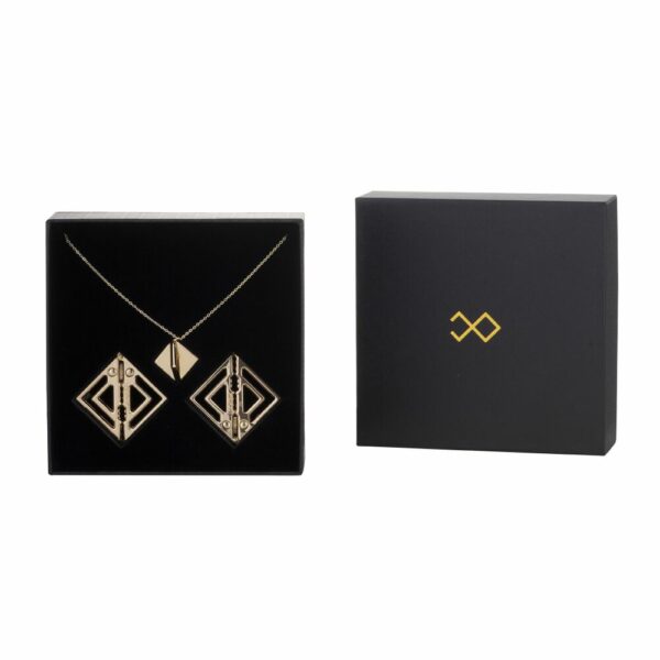 Затискачі для сосків з легкої підвіскою LOCKINK Adjustable Nipple Clamps with Light Pendant - Golden - Зображення 7