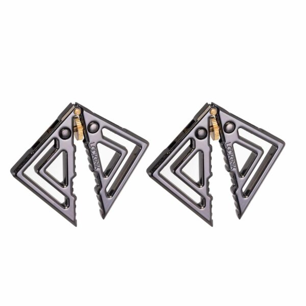 Затискачі для сосків з легкої підвіскою LOCKINK Adjustable Nipple Clamps with Light Pendant - Grey - Зображення 7