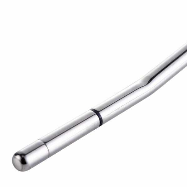 Уретральний зонд LOCKINK SEVANDA Vibrating & E-stim Metal Urethral Sounding - White - Зображення 5