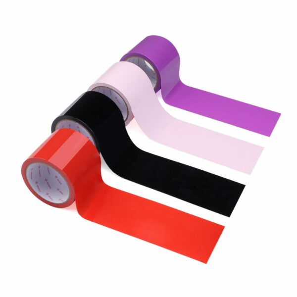 Електростатична стрічка для бондажу LOCKINK SEVANDA Electrostatic Tape - Purple Tape, 16 м - Зображення 3