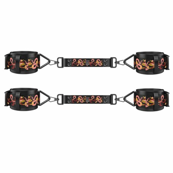 БДСМ-набір LOCKINK The Flowering Serpent - Bondage Set, 12 шт. (мятая упаковка!!!) - Зображення 4