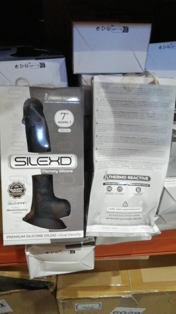 Фалоімітатор SilexD Johnny Black (MODEL 1 size 7in)  (м'ята упаковка!!!) - Зображення 2