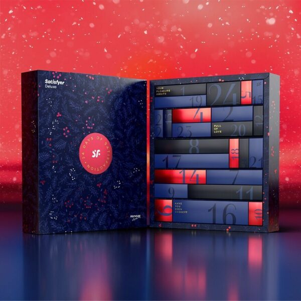 Подарунковий набір Satisfyer Deluxe Advent Calendar 2024 (м'ята упаковка!!!) - Зображення 13