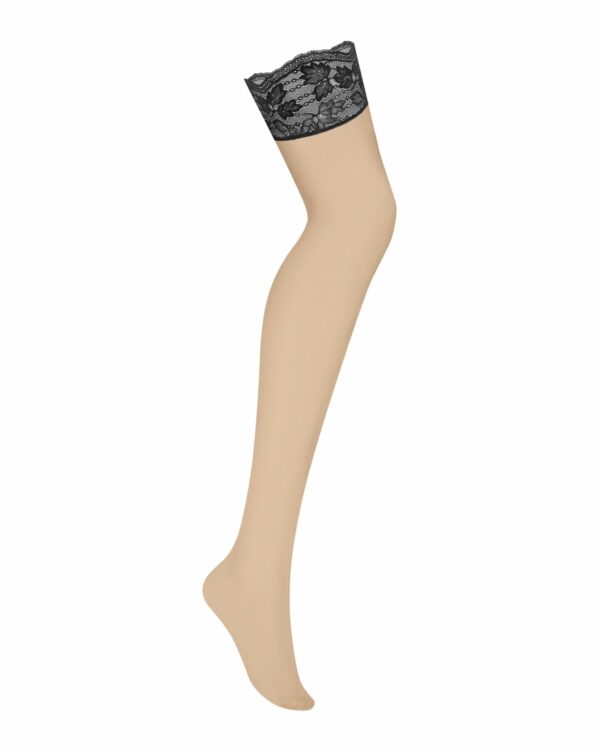 Панчохи Obsessive Nutris stockings M/L - Зображення 2