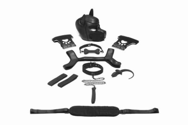 Набір BDSM цуценя Master Series Luxury Pup Arsenal Set - Black - Зображення 2