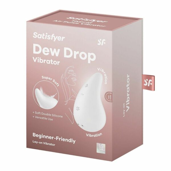 Вібратор Satisfyer Dew Drop White - Зображення 6