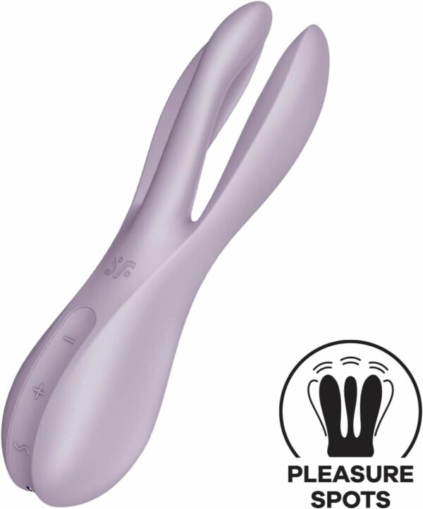 Кліторальний вібратор Satisfyer Threesome 2 Violet