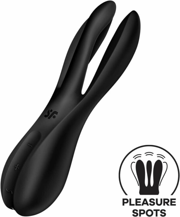 Кліторальний вібратор Satisfyer Threesome 2 Black