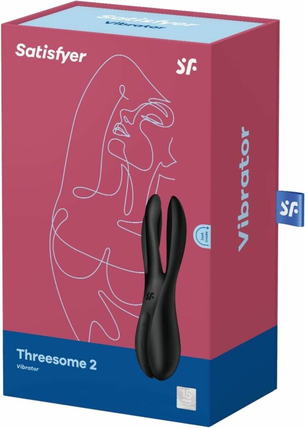 Кліторальний вібратор Satisfyer Threesome 2 Black - Зображення 7