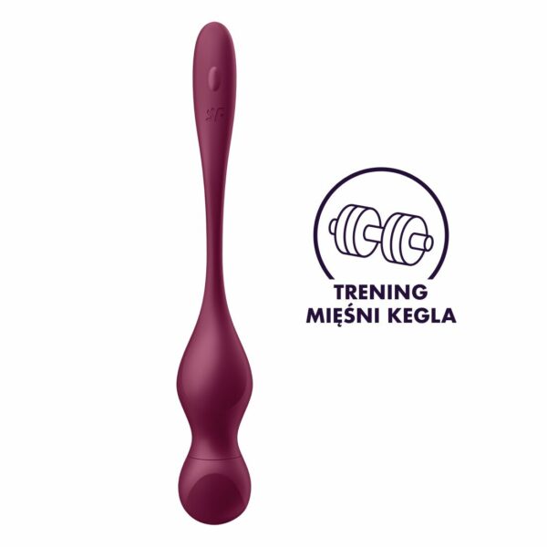 Вагінальні кульки з вібрацією Satisfyer Love Birds Vary Connect App - Зображення 2