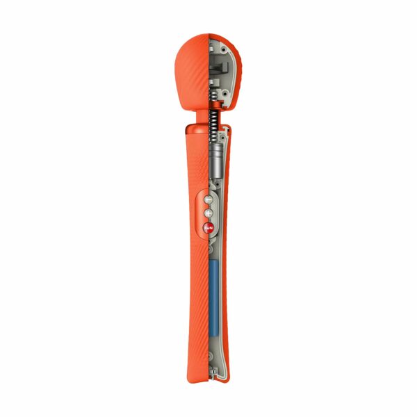 Вібромасажер Fun Factory VIM Vibrating Wand sunrise orange, суперпотужний та легкий, до 6 годин роботи - Зображення 3