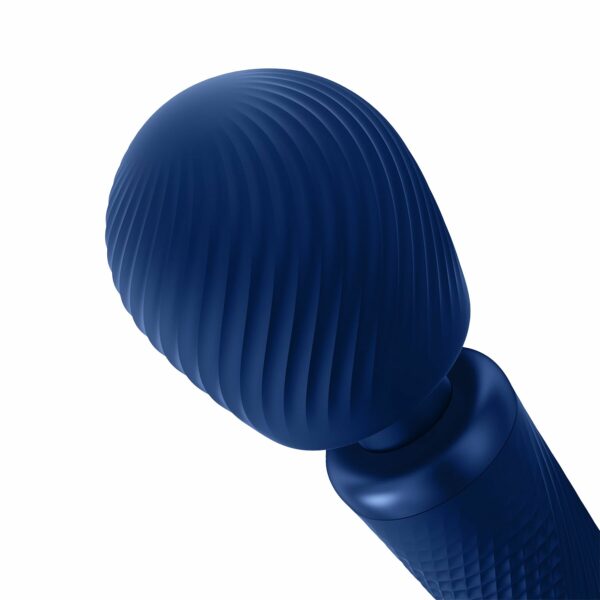 Вібромасажер Fun Factory VIM Vibrating Wand midnight blue, суперпотужний та легкий, до 6 годин роботи - Зображення 6