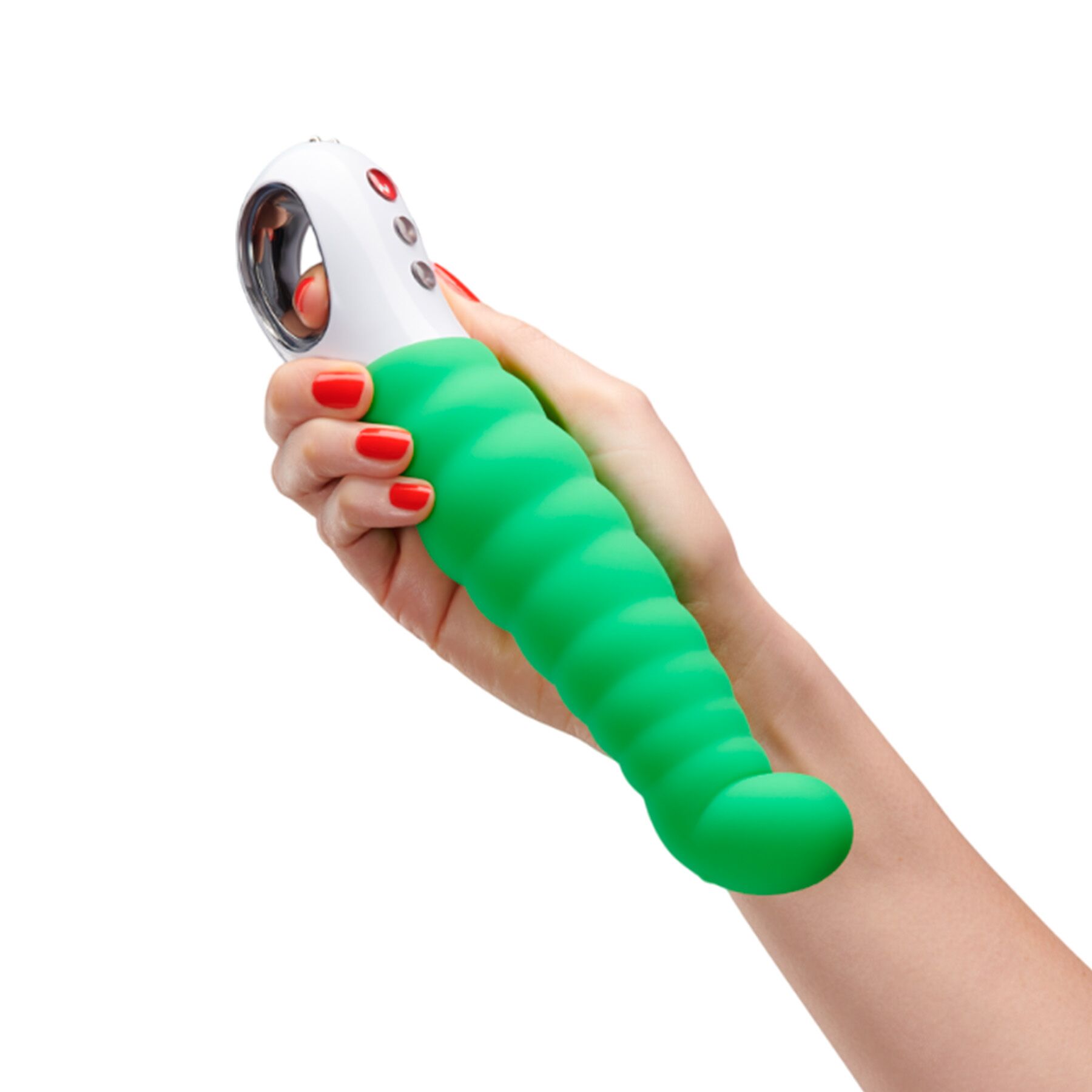 Вібратор точки G Fun Factory PATCHY PAUL fresh green, гнучкий, 12 режимів - Зображення 6