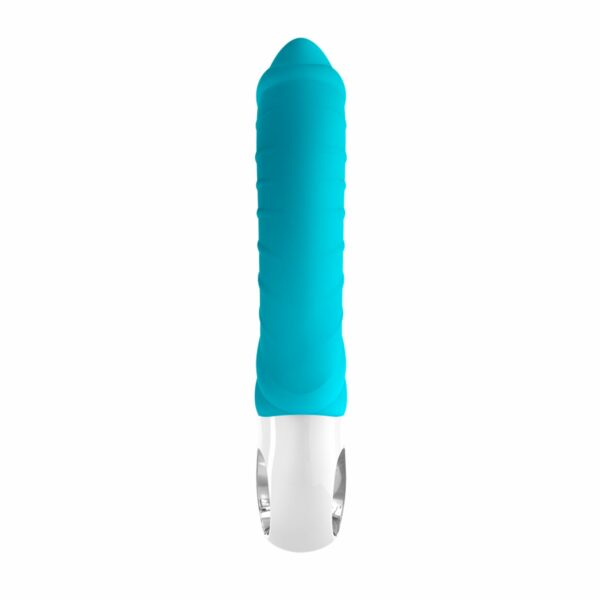 Вібратор для точки G Fun Factory TIGER petrol, ребристий, підходить для анальної стимуляції - Зображення 5
