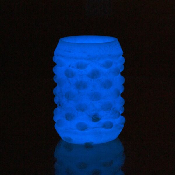 Мастурбатор ADDICTION Silicone Reversible Stroker – Glow in the Dark - Зображення 7