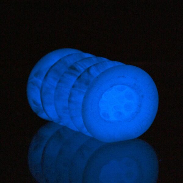 Мастурбатор ADDICTION Silicone Reversible Stroker – Glow in the Dark - Зображення 8