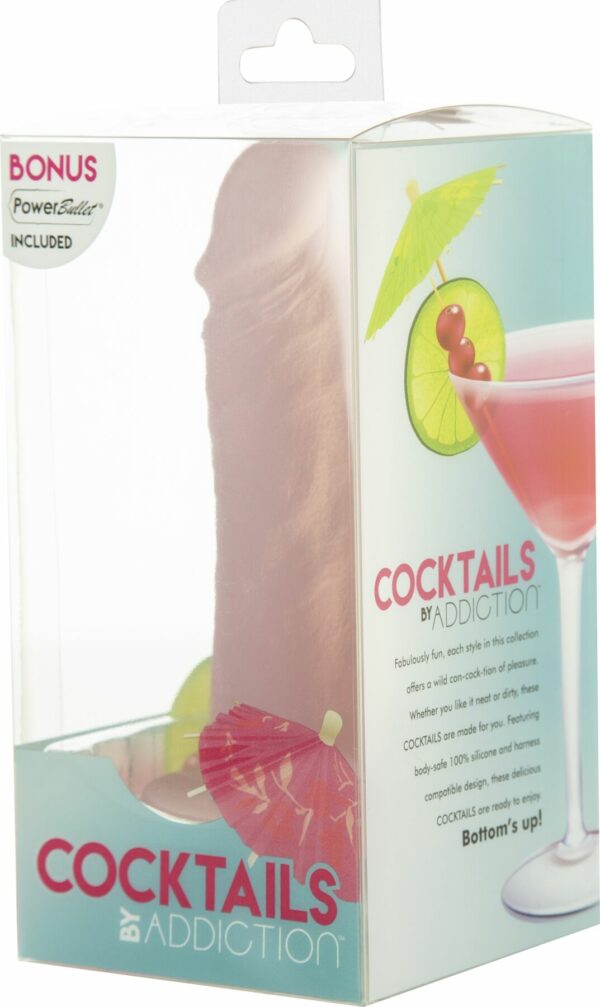 Фалоімітатор на присосці Cocktails by Addiction – Peach Bellini - Зображення 6