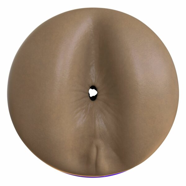 Мастурбатор-попка Fleshlight Boost Blast Female Medium Dark Flesh, плаваючі кільця Turbo Tech - Зображення 2