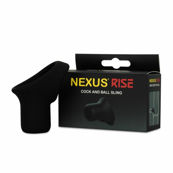 Ерекційне кільце  Nexus Rise Cock and Ball Sling - Зображення 5