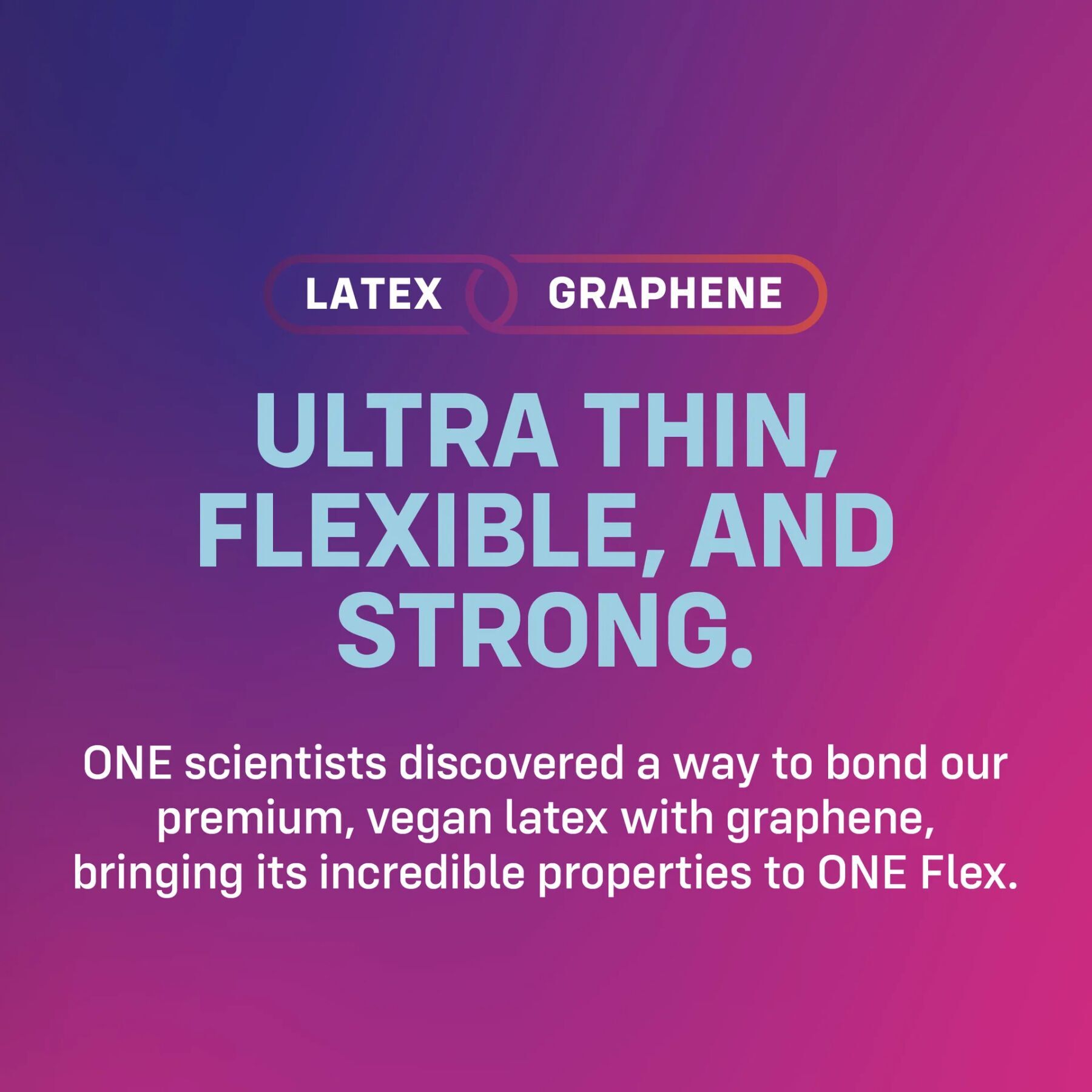 Презервативи ONE Flex Graphene Condom 3 шт, картонна коробка (м'ята упаковка!!!) - Зображення 4