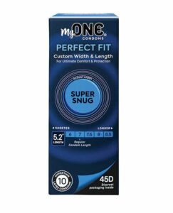 Презервативи MyONE Super Snug 10 шт, картонна коробка (м'ята упаковка!!!)