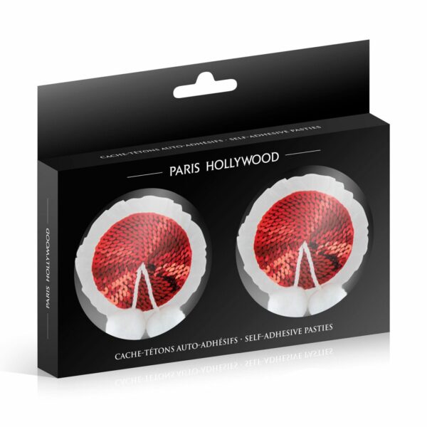Пестис на соски Paris Hollywood Cache Tetons Pompoms - Зображення 2