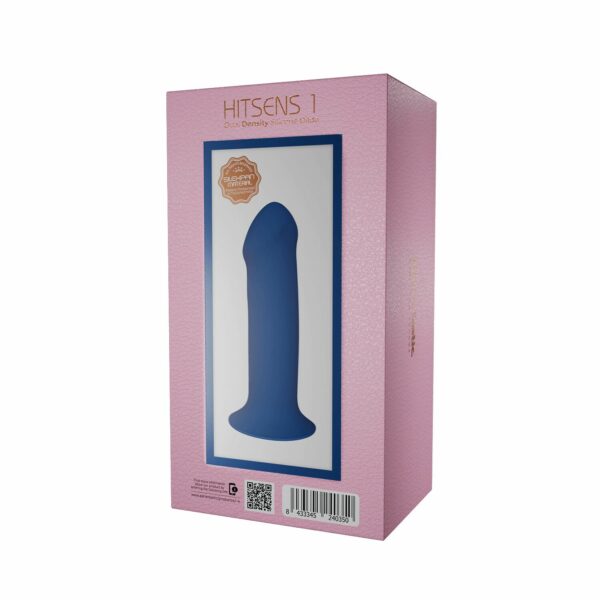 Дилдо Adrien Lastic Hitsens 1 - 7 inch Blue - Зображення 3