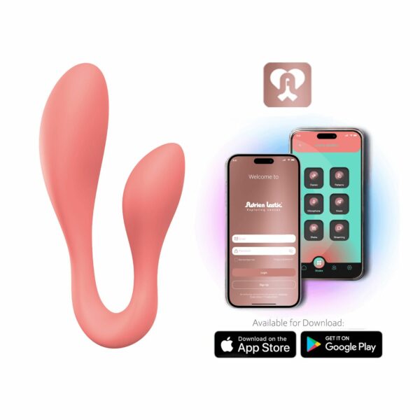Вібратор для пар Adrien Lastic Couple Secrets 2.0 + APP