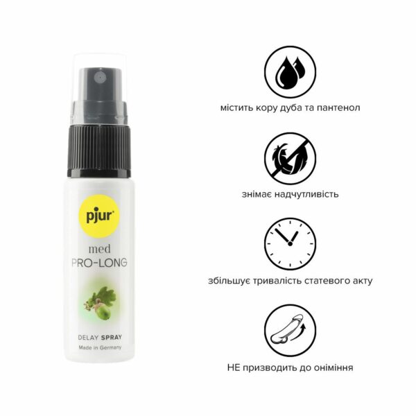 Пролонгувальний спрей pjur MED Prolong Spray 20 мл (м'ята упаковка!!!) - Зображення 3