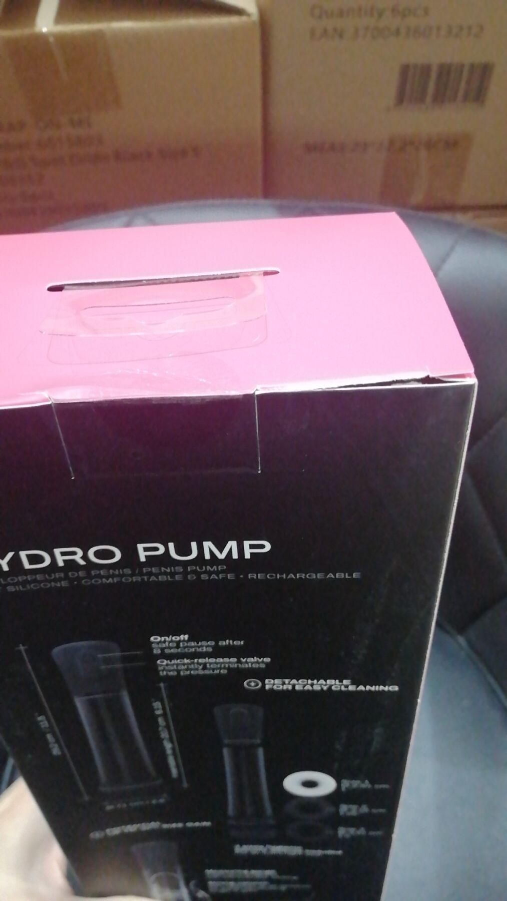 Автоматична гідропомпа 2в1 Dorcel HYDRO PUMP (м'ята упаковка!!!) - Зображення 2