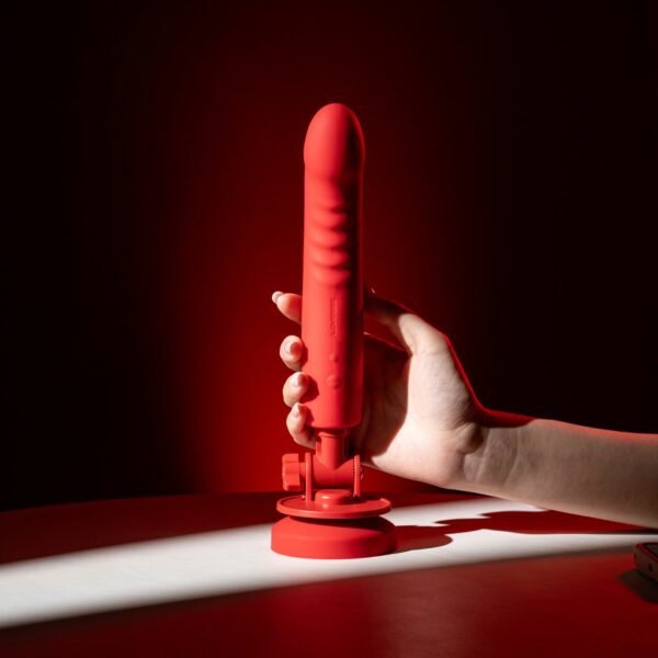 Дилдо з вібрацією Lovense Mission 2 Vibrating suction cup dildo - Зображення 8
