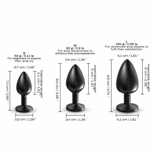 Анальна пробка Dorcel ONIX PLUG M - Зображення 4