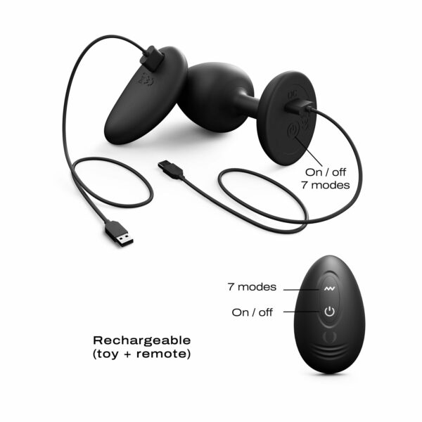 Анальна вібропробка Dorcel GEISHA PLUG INFINITE L - Зображення 4
