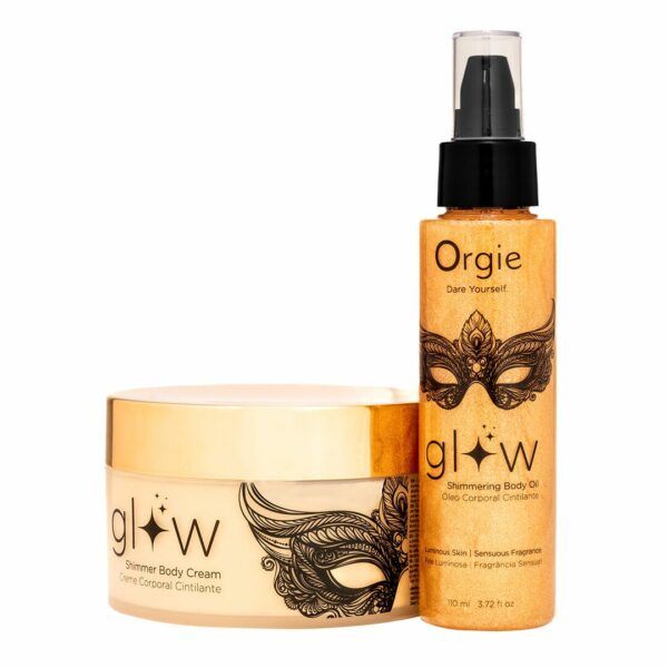 Крем-шимер для тіла Orgie – Glow Shimmering Body Cream (250 мл), чуттєвий аромат, зволоження - Зображення 5