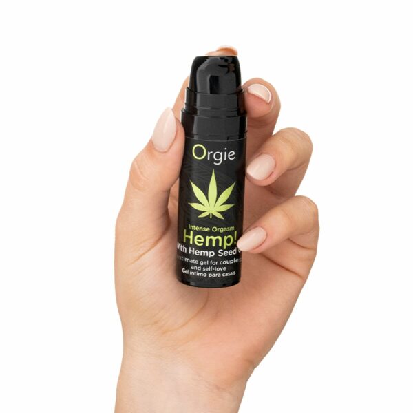 Стимулювальний гель для клітора Orgie - Hemp! Intense Orgasm (15 мл) - Зображення 2