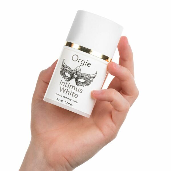 Крем для освітлення шкіри Orgie – Intimus White (50 мл) посиленої дії, підходить для всіх зон - Зображення 2