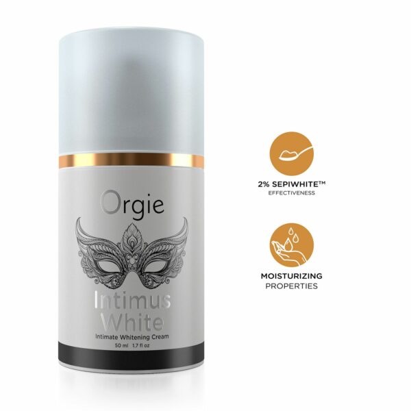 Крем для освітлення шкіри Orgie – Intimus White (50 мл) посиленої дії, підходить для всіх зон - Зображення 3