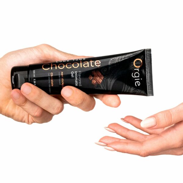 Лубрикант на водній основі Orgie - Lube Tube Chocolate (100 мл) - Зображення 2