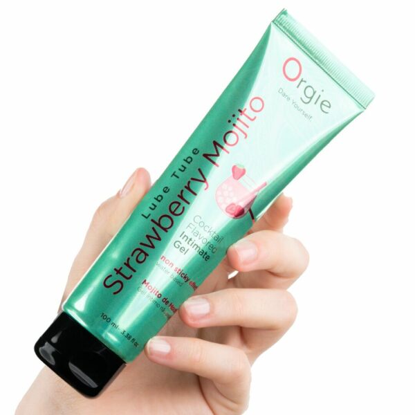 Лубрикант на водній основі Orgie - Lube Tube Strawberry Mojito (100 мл) - Зображення 4