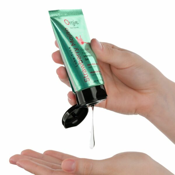 Лубрикант на водній основі Orgie - Lube Tube Strawberry Mojito (50 мл) - Зображення 2