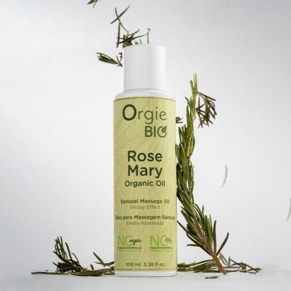 Масажна олія Orgie – Bio Rosemary Organic Oil (100 мл), органічна, веганська формула - Зображення 4