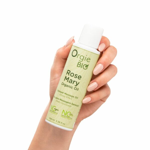 Масажна олія Orgie – Bio Rosemary Organic Oil (100 мл), органічна, веганська формула - Зображення 2