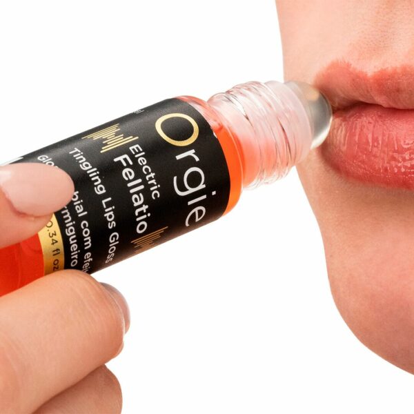 Стимулюючий блиск для губ Orgie - Electric Fellatio Lips Gloss (10 мл) - Зображення 2
