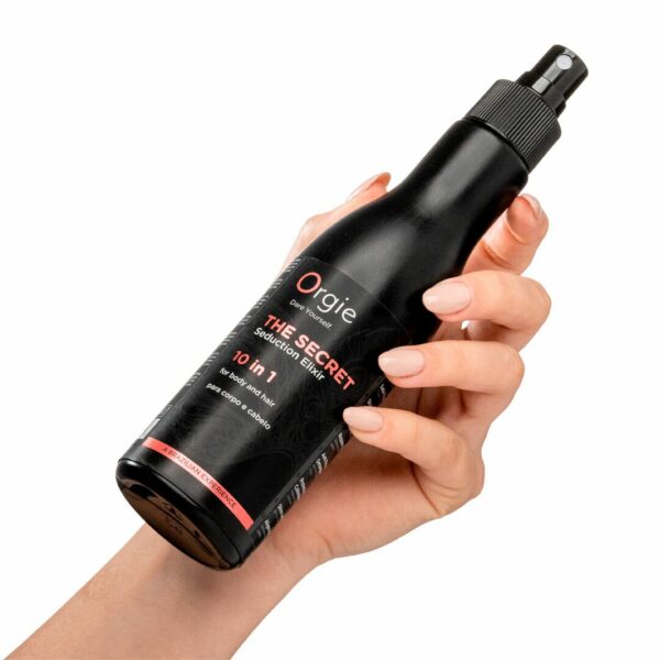 Лосьйон з феромонами для тіла та волосся Orgie – The Secret Seduction Elixir 10 in 1 (200 мл), для неї - Зображення 2