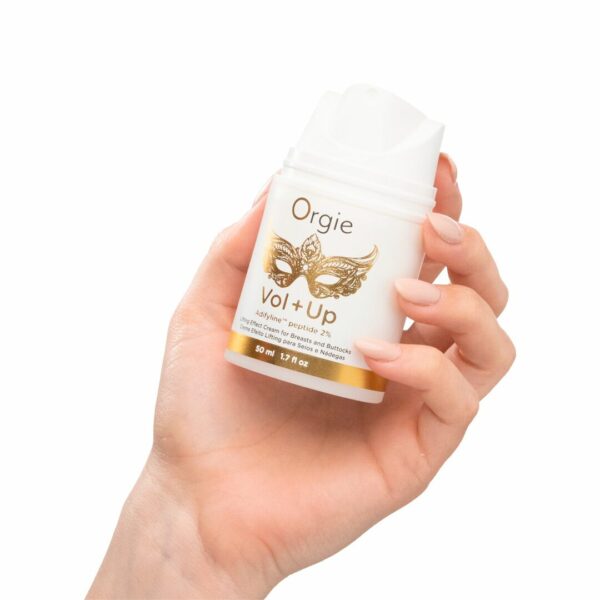 Крем з ефектом ліфтингу для грудей та сідниць Orgie – Vol + Up (50 мл), пептид Adifyline™ - Зображення 2
