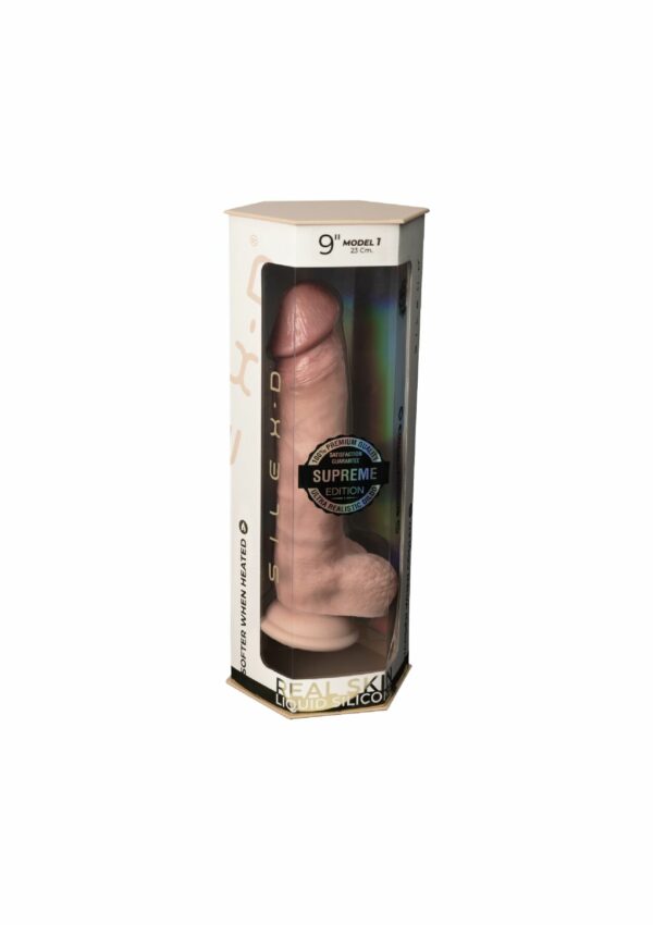 Фалоімітатор SilexD Tomas Premium Real Skin Flesh (9in MODEL 1) - Зображення 7