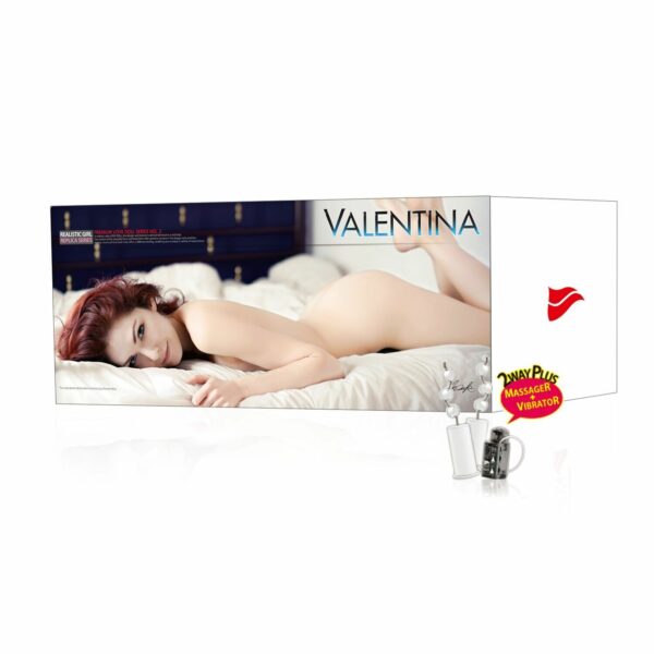 Мастурбатор Kokos Valentina 2WayPlus з функцією масажу та вібрацією (м'ята упаковка!!!) - Зображення 9