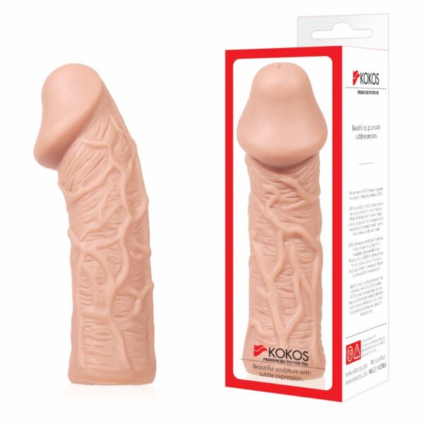 Насадка на член Kokos Extreme Sleeve ES.05 розмір M - Зображення 3